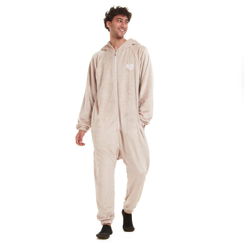 Snuggs Blanket Onesie Beige